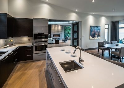 Ballenas, kitchen, living and dining